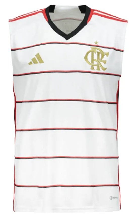 Camisa Regata II Flamengo 2023 Adidas oficial 